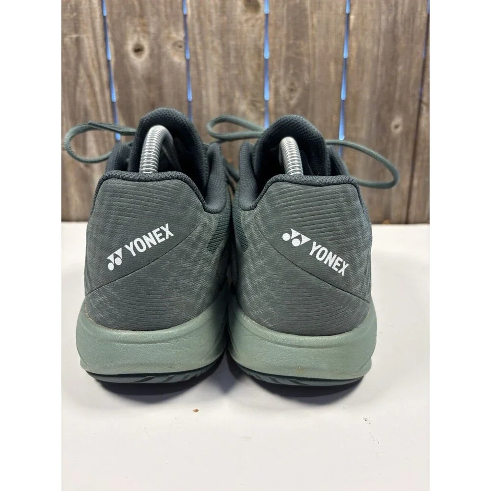 YONEX Sonicage Men's Tennis Shoes Green/Orange Medium Width US 9